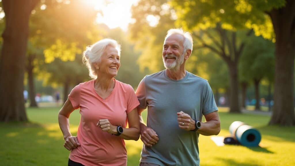 Healthy aging lifestyle