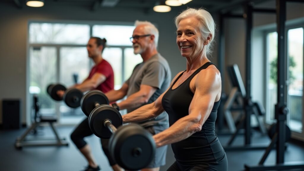 Senior strength training