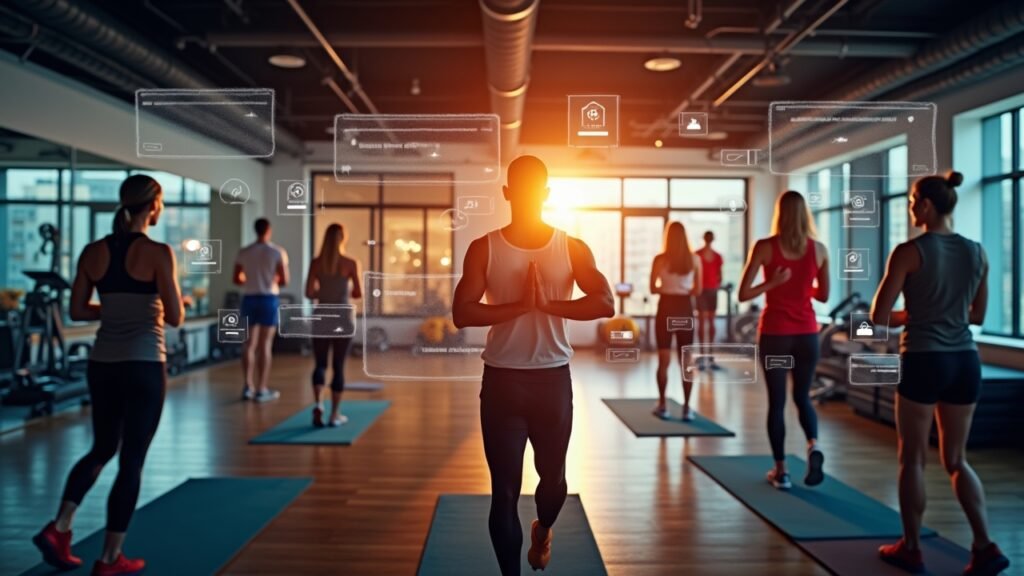 Online fitness community