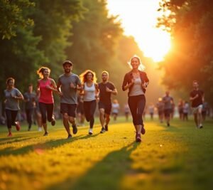 Outdoor training session