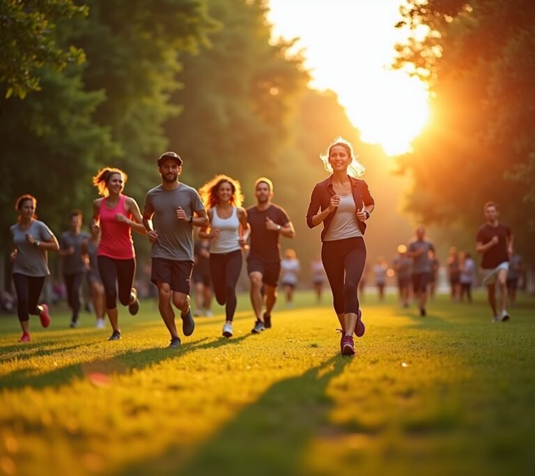 Outdoor training session