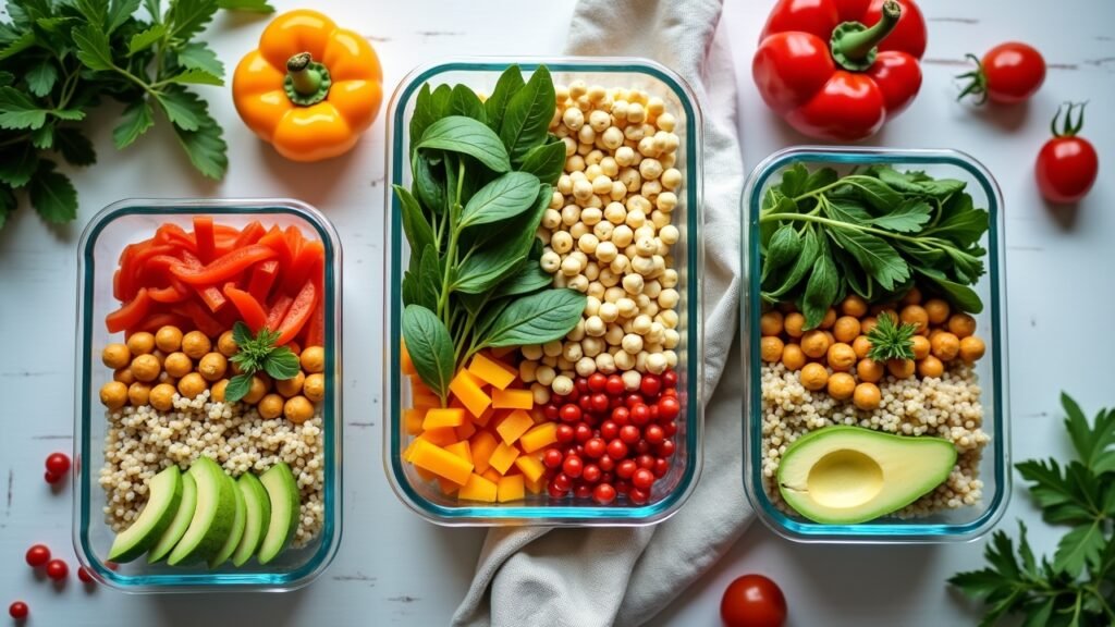Plant-based meal prep