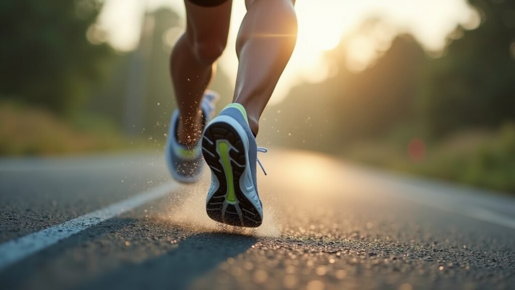 Foot strike position