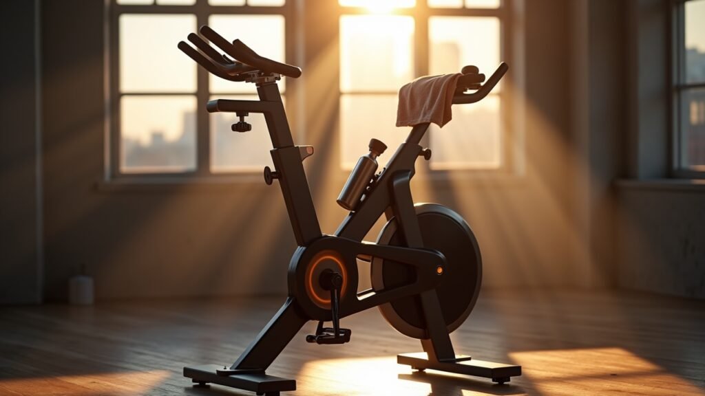 Indoor spin bike