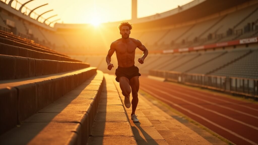 Stadium stairs workout