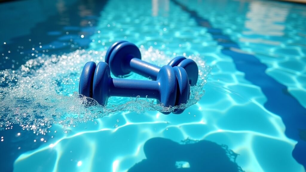 Pool workout equipment