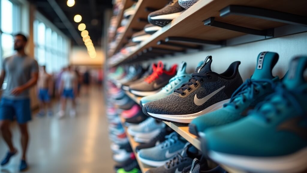 Athletic shoe selection