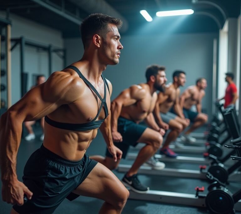 Circuit training setup