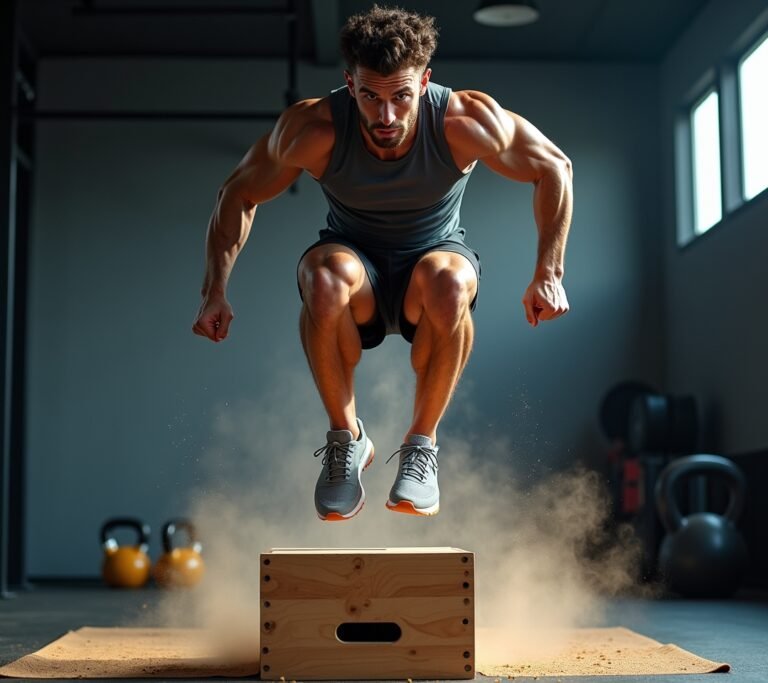 Box jump demo