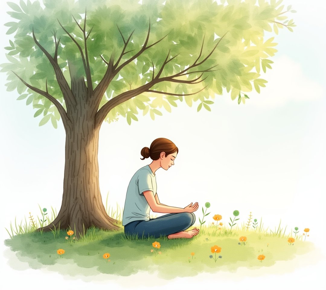 Barefoot on grass