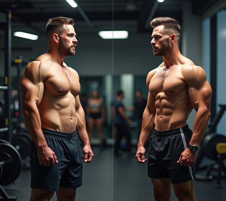 Lean muscle physique