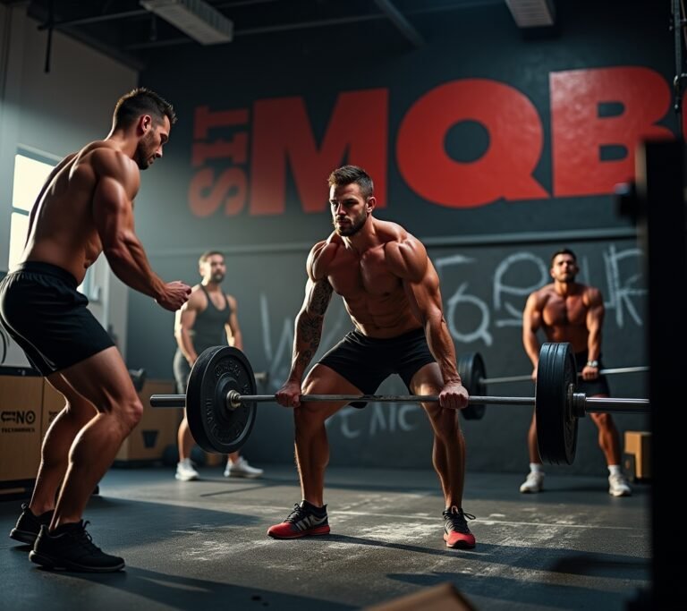 CrossFit workout board