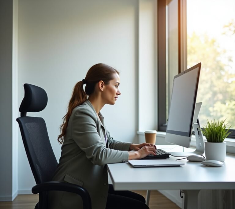 Desk stretching